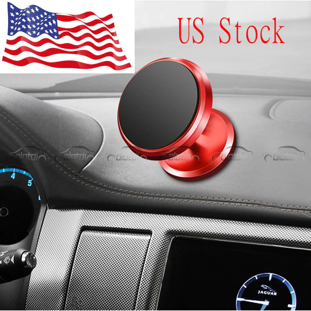 Universal 360° Magnetic Car Dash Mount for Phones & Tablets - Secure & Convenient Holder