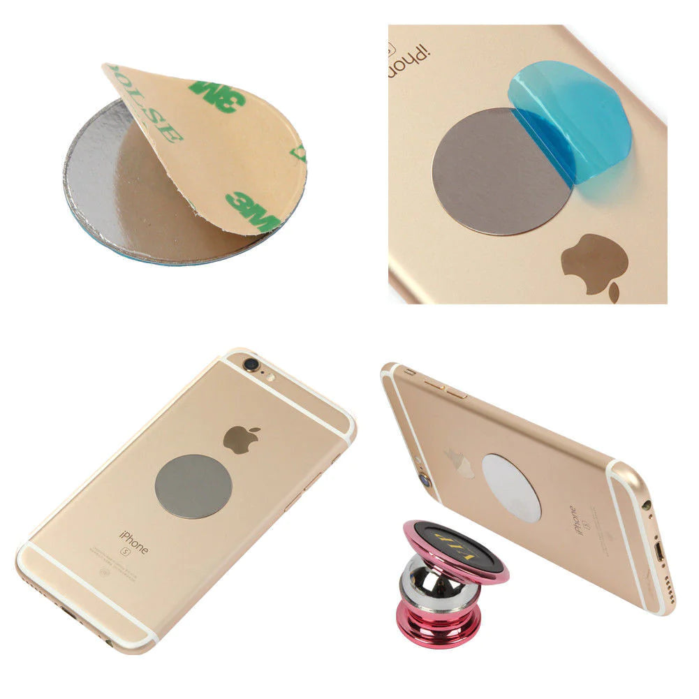 Universal 360° Magnetic Car Dash Mount for Phones & Tablets - Secure & Convenient Holder