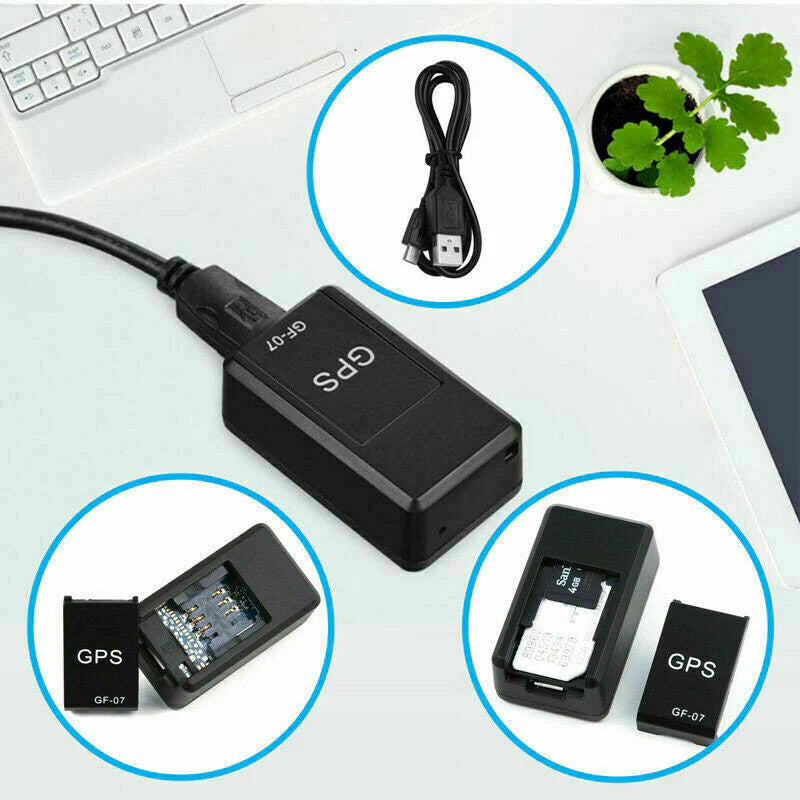 Real-Time Mini Magnetic GPS Tracker for Cars & Trucks - GSM GPRS Locator in the USA