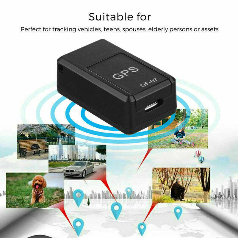 Real-Time Mini Magnetic GPS Tracker for Cars & Trucks - GSM GPRS Locator in the USA