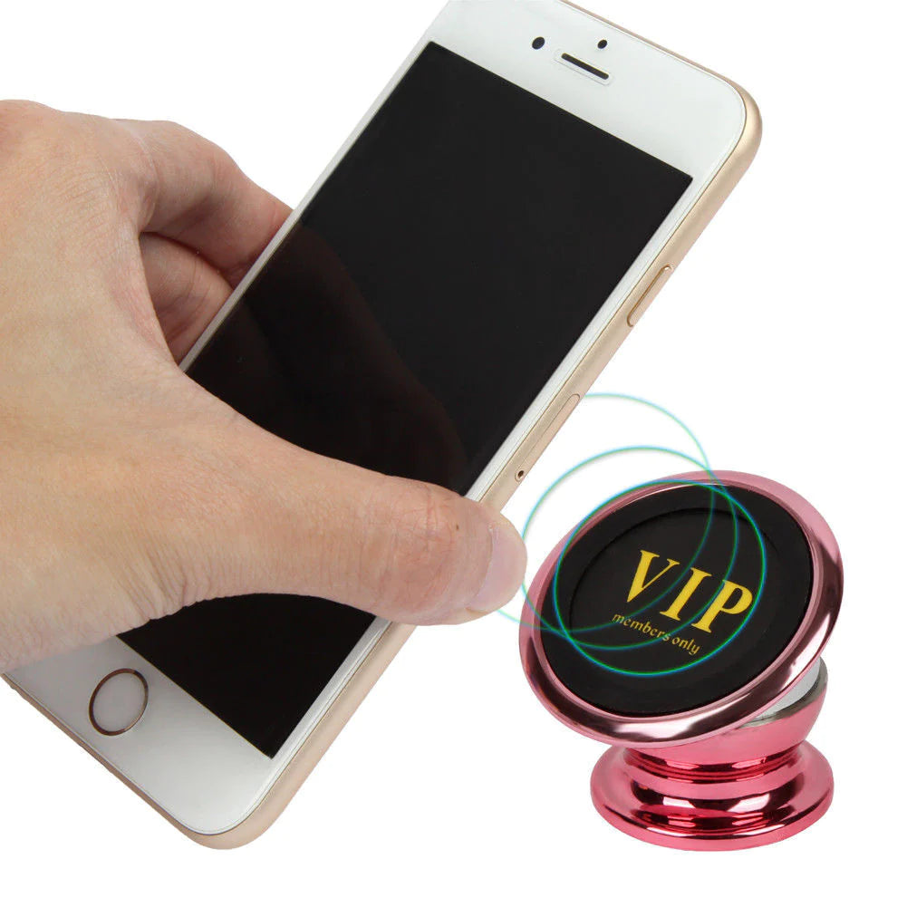 Universal 360° Magnetic Car Dash Mount for Phones & Tablets - Secure & Convenient Holder