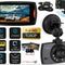 2.7'' Full HD 1080P Dash Cam Car DVR Front & Rear Camera Night Vision G-Sensor