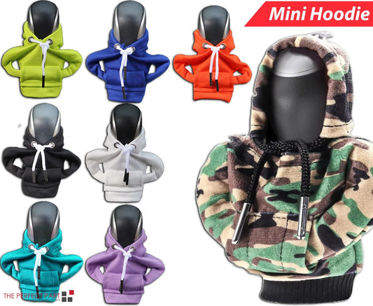 Car Gear Shift Cover Mini Hoodie Gear Shift Cover for Car Shifter Interior Trim