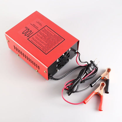 High-Performance 12V/24V 10A Maintenance-Free Battery Charger for Electric Cars - 140W Output