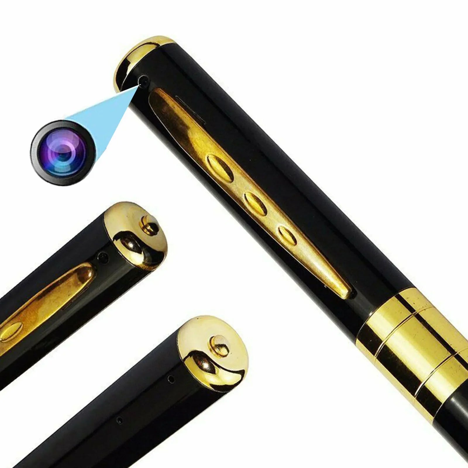 Mini Hidden Pen Camera - 1080P HD Pocket Audio Video Recorder for Ultimate Security