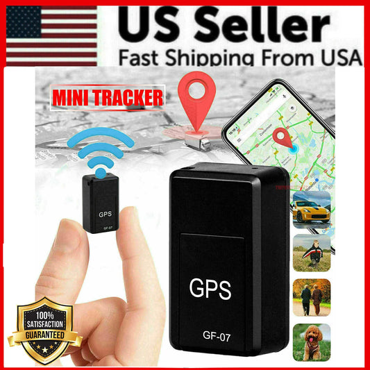 Real-Time Mini Magnetic GPS Tracker for Cars & Trucks - GSM GPRS Locator in the USA