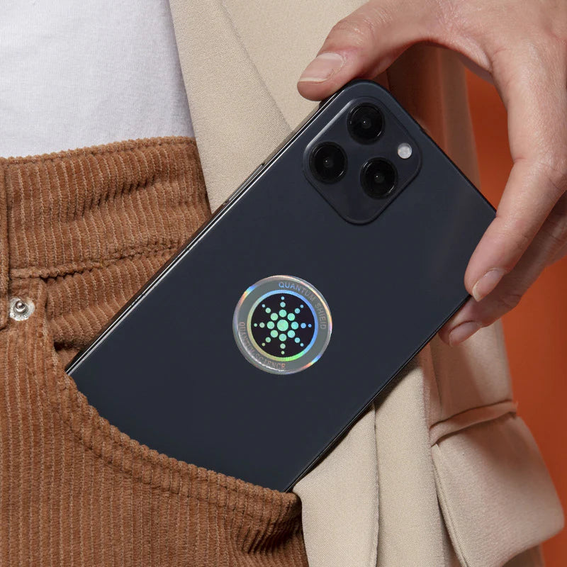 Quantum anti Radiation Shield 5G EMF Protection - Phones Laptops - 12 Stickers