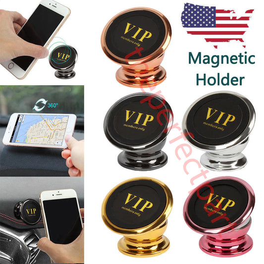 Universal 360° Magnetic Car Dash Mount for Phones & Tablets - Secure & Convenient Holder