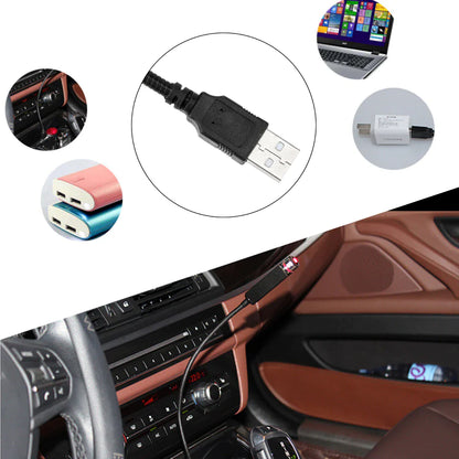 Enchanting LED Star Night Light Projector for Cars - Transform Your Ride with a Galaxy Atmosphere!