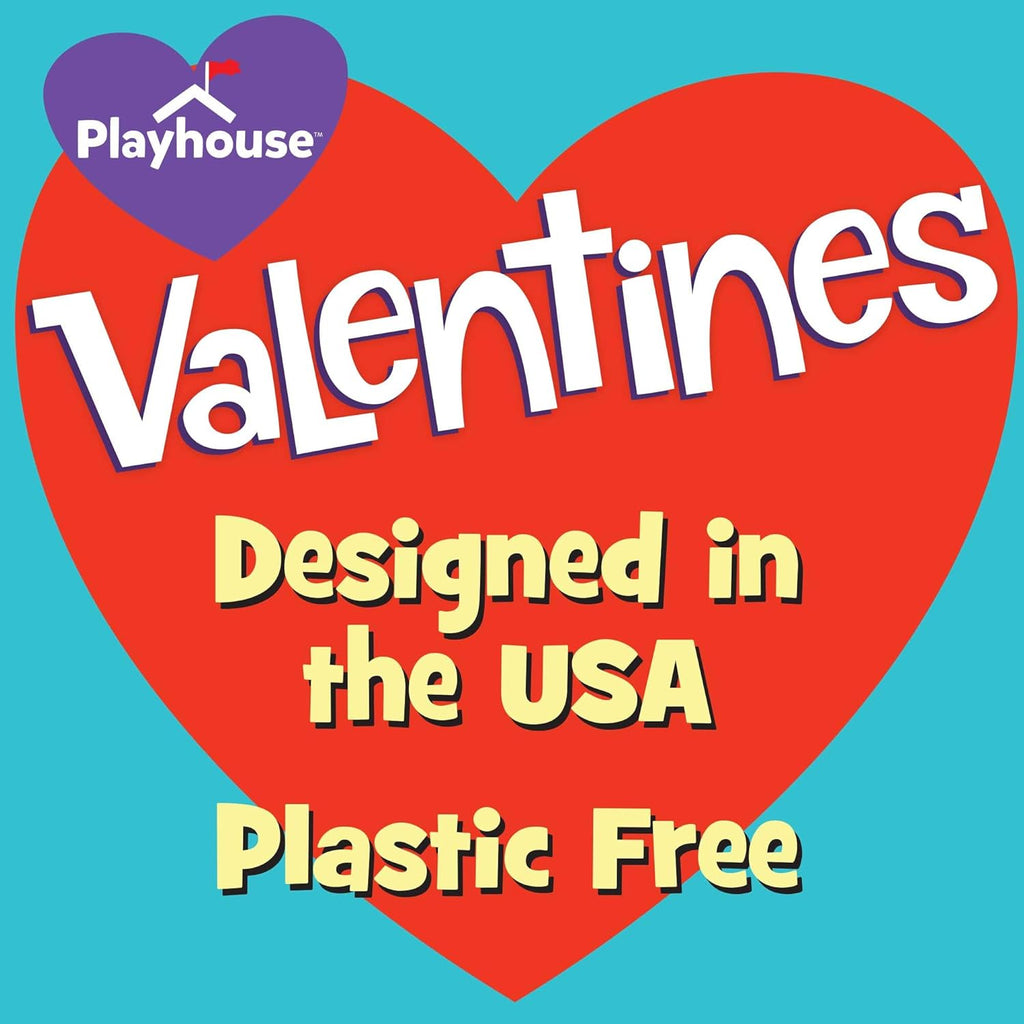 Super Ninja Finger Puppets 28 Card Valentine Exchange Box for Kids