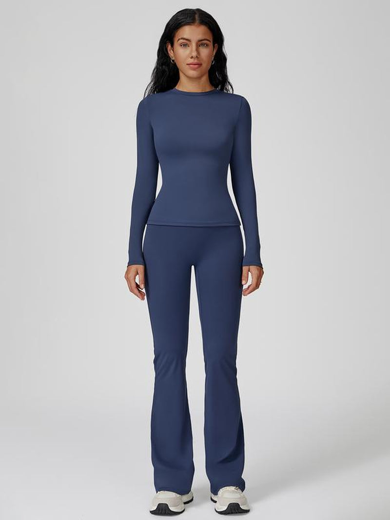 Women'S Sporty Tracksuit Set, Yoga Tracksuit Set, Casual Two-Piece, Comfortable Athletic Wear, Ideal for Gym & Daily Activities