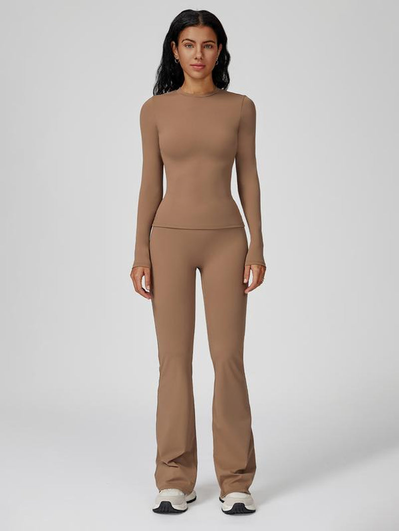 Women'S Sporty Tracksuit Set, Yoga Tracksuit Set, Casual Two-Piece, Comfortable Athletic Wear, Ideal for Gym & Daily Activities