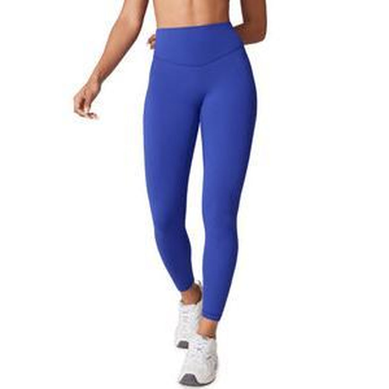 Hugcurve No Front Seam High Waisted Workout Leggings for Women Buttery Soft Yoga Pants Gym Athletic Tights - 25''
