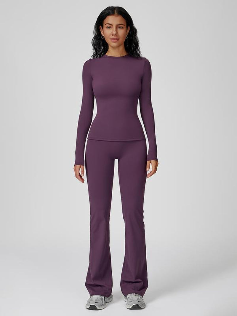 Women'S Sporty Tracksuit Set, Yoga Tracksuit Set, Casual Two-Piece, Comfortable Athletic Wear, Ideal for Gym & Daily Activities