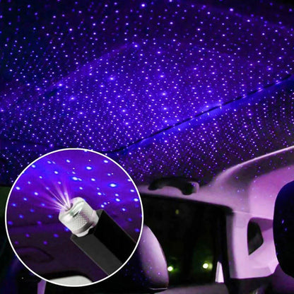 Enchanting LED Star Night Light Projector for Cars - Transform Your Ride with a Galaxy Atmosphere!
