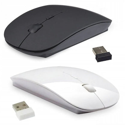 2.4GHz Wireless Optical Mouse for Apple Mac, MacBook Pro, Air & PC - Sleek and Stylish Design