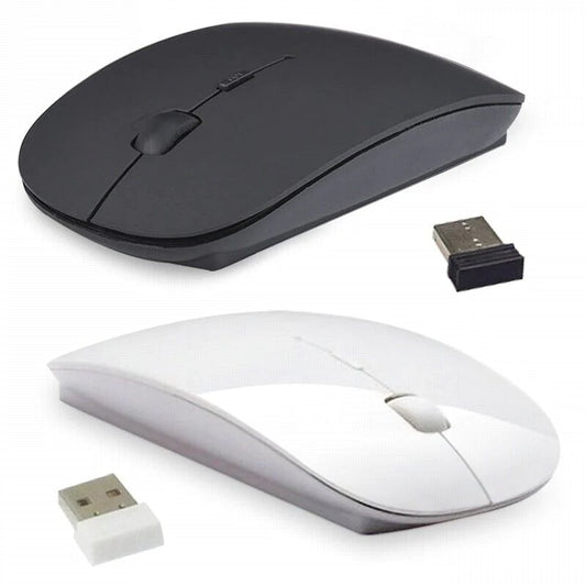2.4GHz Wireless Optical Mouse for Apple Mac, MacBook Pro, Air & PC - Sleek and Stylish Design